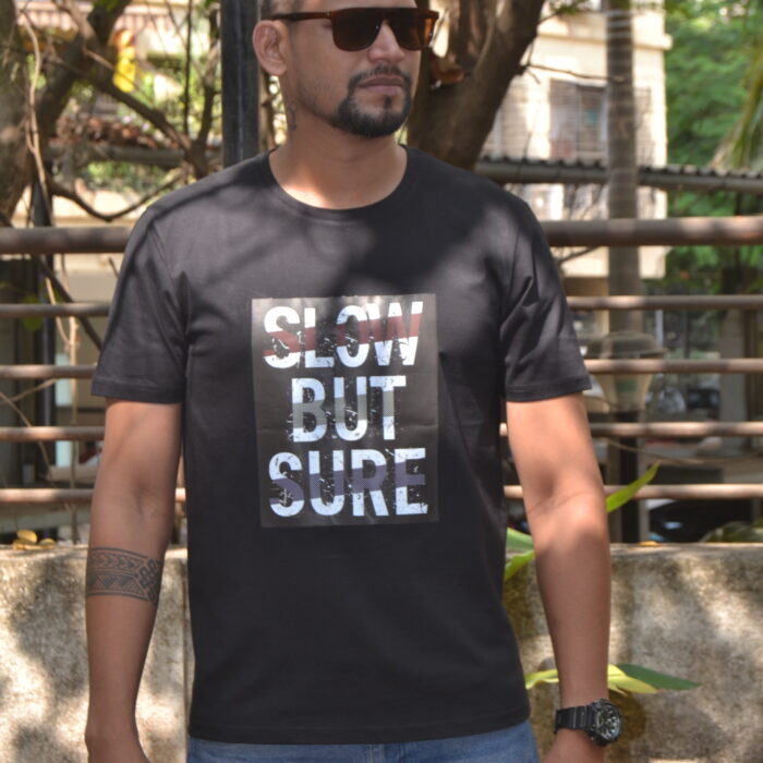 Round Neck BFF T Shirt Printed